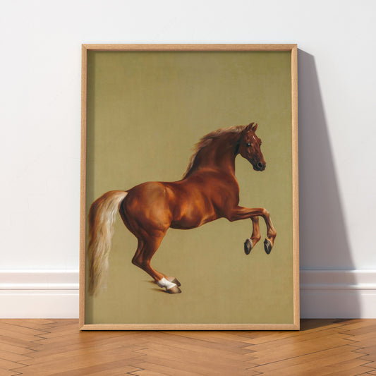 George Stubbs Whistlejacket Art Print – Classic Horse Portrait Wall Art — artwork preview 2