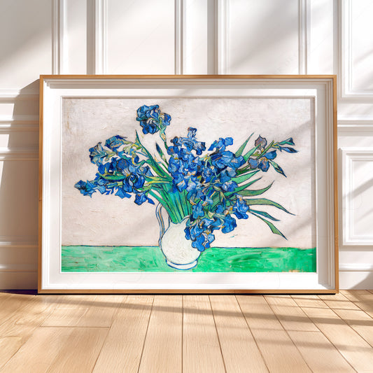 Vincent van Gogh Irises Art Print – Famous Painting Floral Wall Decor — artwork preview 5