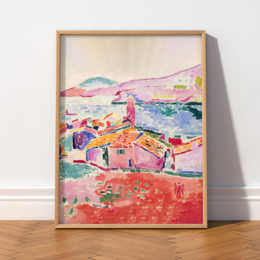 Henri Matisse View of Collioure Art Print – Museum Wall Decor — artwork preview 2