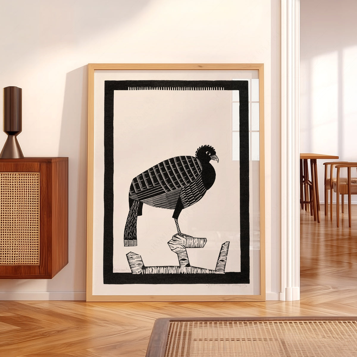 Samuel Jessurun de Mesquita Bird on a Branch Art Print — artwork preview 5