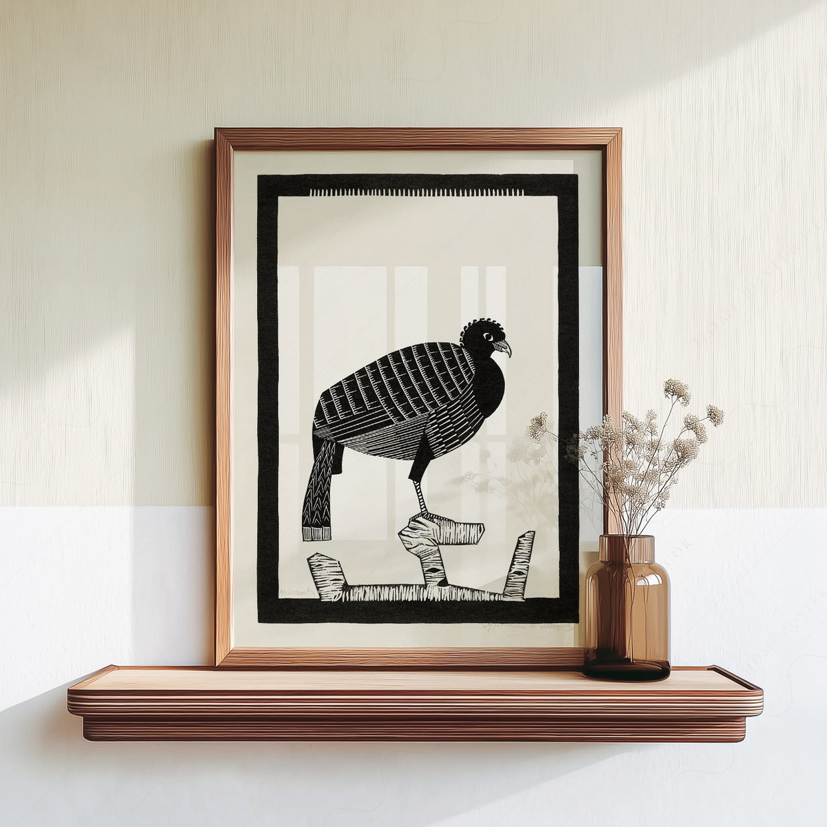 Samuel Jessurun de Mesquita Bird on a Branch Art Print — artwork preview 18