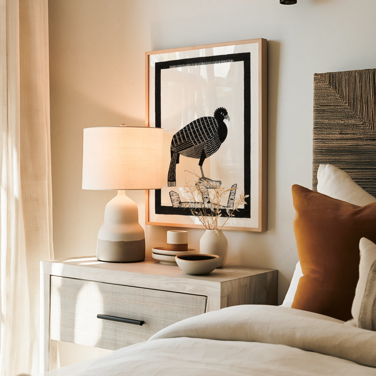 Samuel Jessurun de Mesquita Bird on a Branch Art Print — artwork preview 19