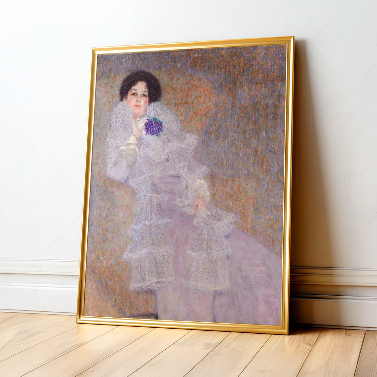Gustav Klimt Portrait of Marie Henneberg Art Print — artwork preview 1