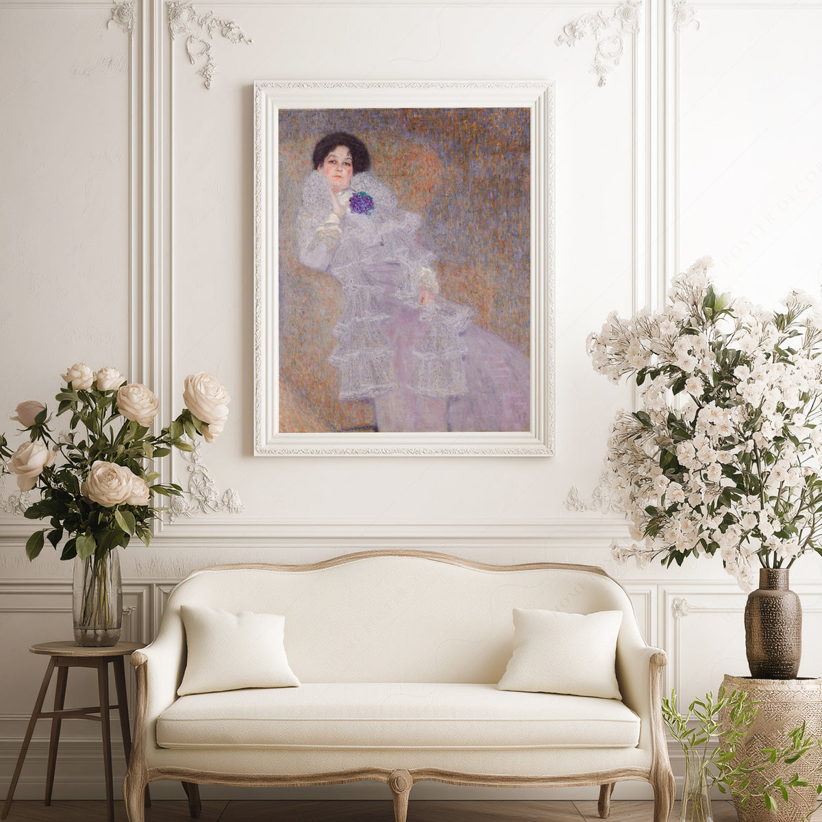 Gustav Klimt Portrait of Marie Henneberg Art Print — artwork preview 17