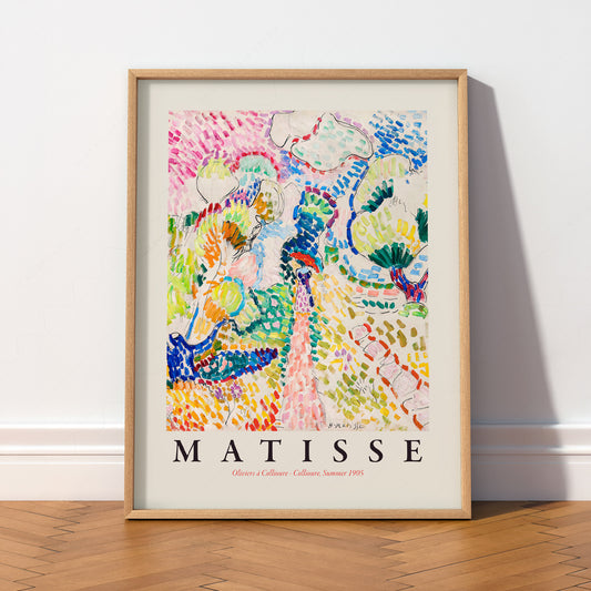 Henri Matisse Oliviers à Collioure Art Print – Museum Wall Decor — artwork preview 2