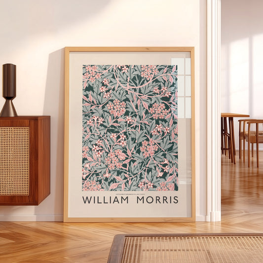William Morris Jasmine Flower Art Print – Vintage Botanical Wall Decor — artwork preview 5