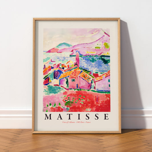 Henri Matisse View of Collioure Art Print – Museum Wall Decor — artwork preview 2