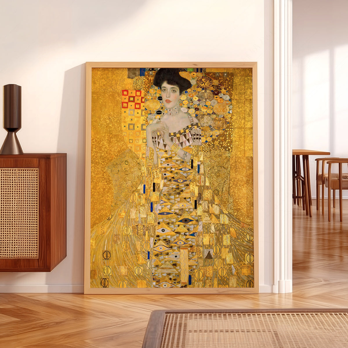 Gustav Klimt Portrait of Adele Bloch-Bauer Art Print — artwork preview 5