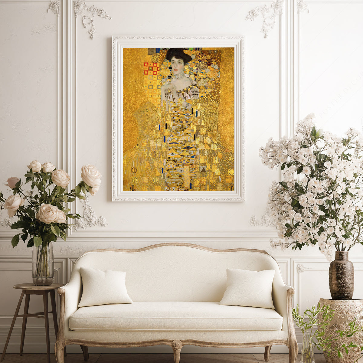 Gustav Klimt Portrait of Adele Bloch-Bauer Art Print — artwork preview 17