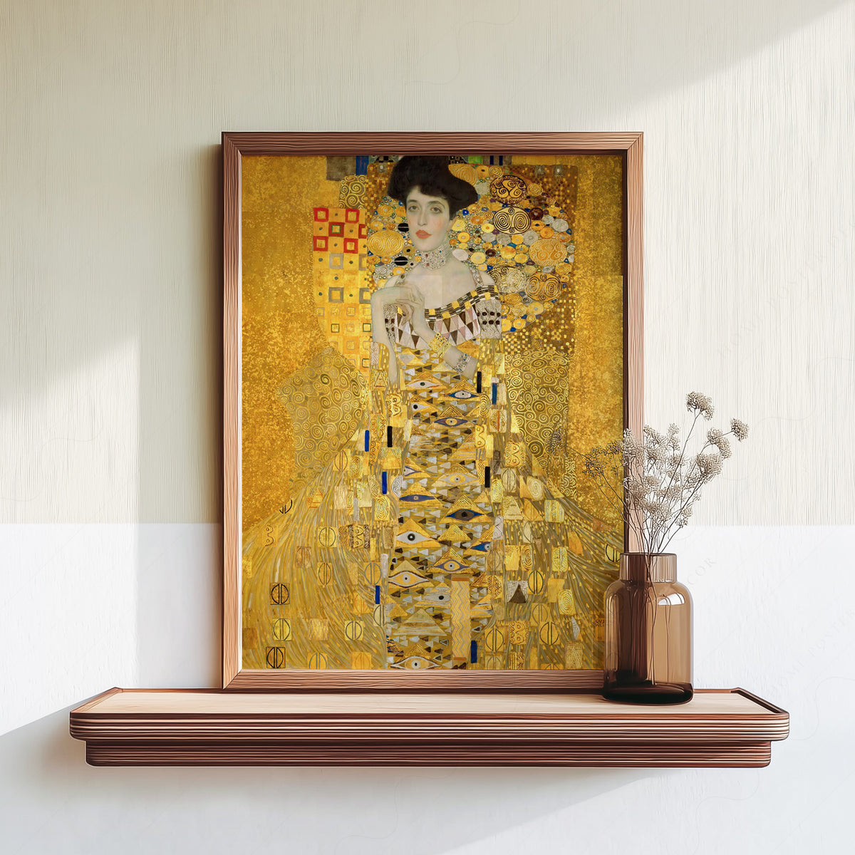 Gustav Klimt Portrait of Adele Bloch-Bauer Art Print — artwork preview 18