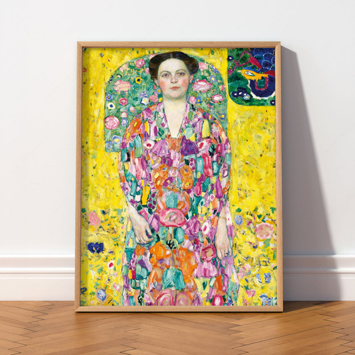 Gustav Klimt Portrait of Eugenia Primavesi Art Print — artwork preview 2