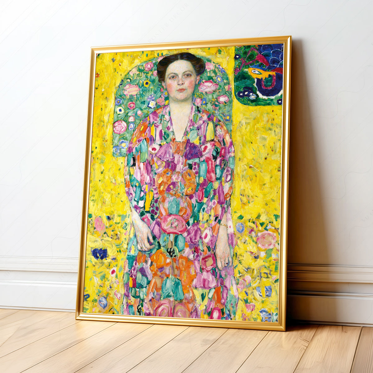 Gustav Klimt Portrait of Eugenia Primavesi Art Print — artwork preview 1