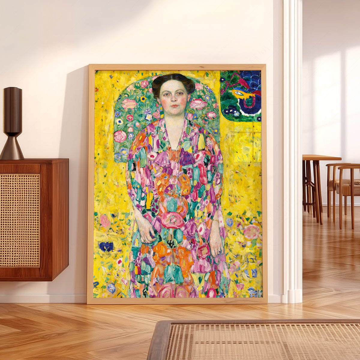 Gustav Klimt Portrait of Eugenia Primavesi Art Print — artwork preview 5