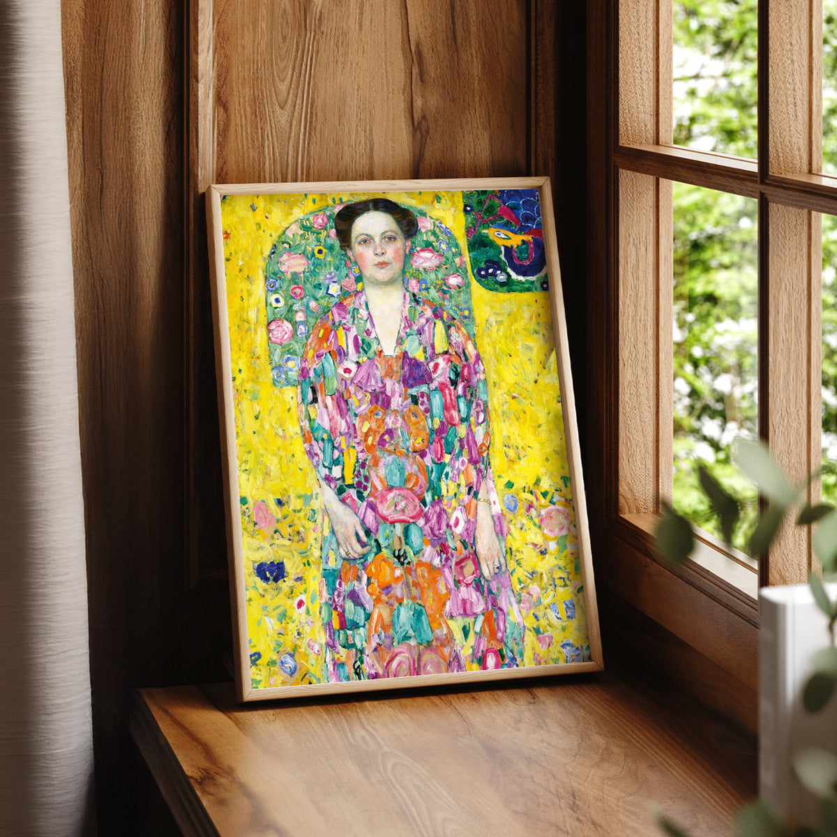 Gustav Klimt Portrait of Eugenia Primavesi Art Print — artwork preview 7