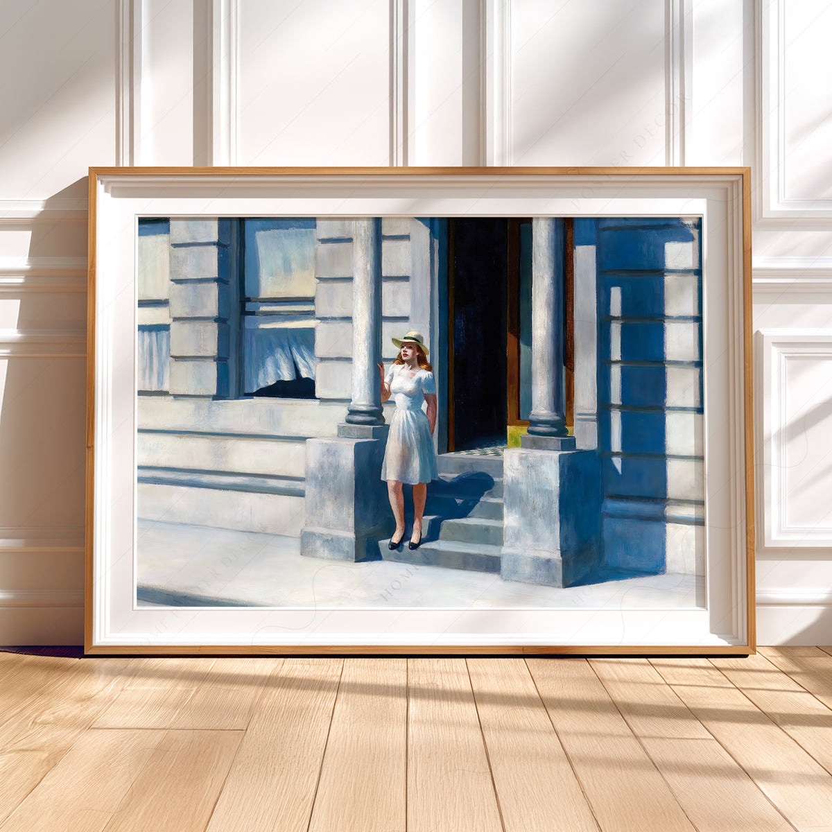 Edward Hopper Summertime Art Print – American Realism Wall Poster — artwork preview 5