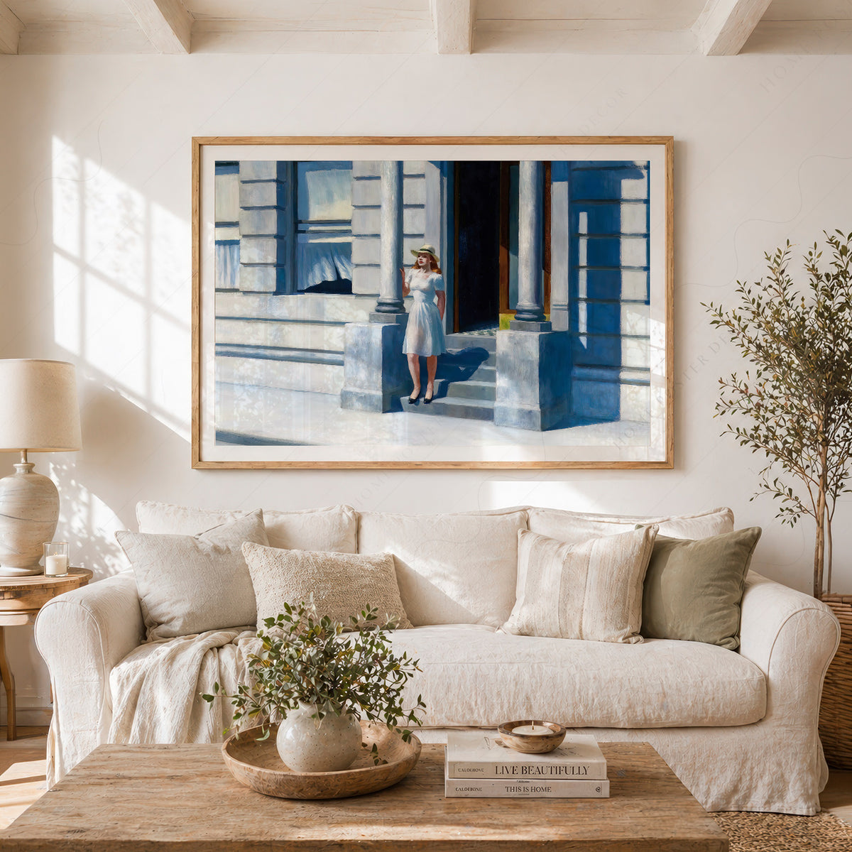 Edward Hopper Summertime Art Print – American Realism Wall Poster — artwork preview 23