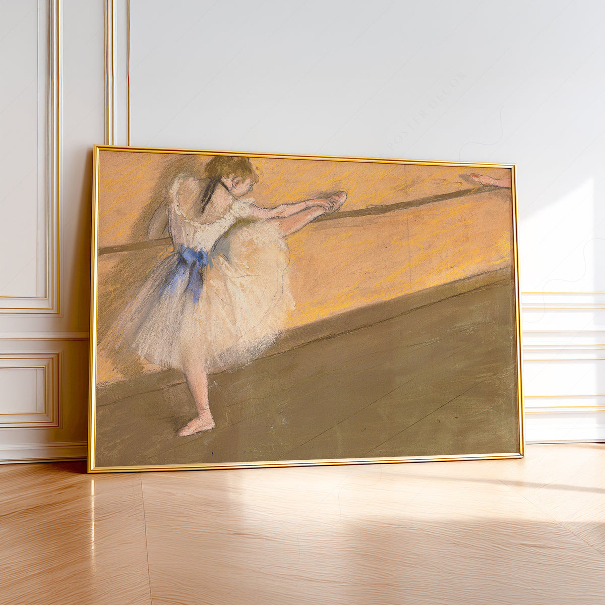 Edgar Degas Dancer at the Barre Art Print — artwork preview 1