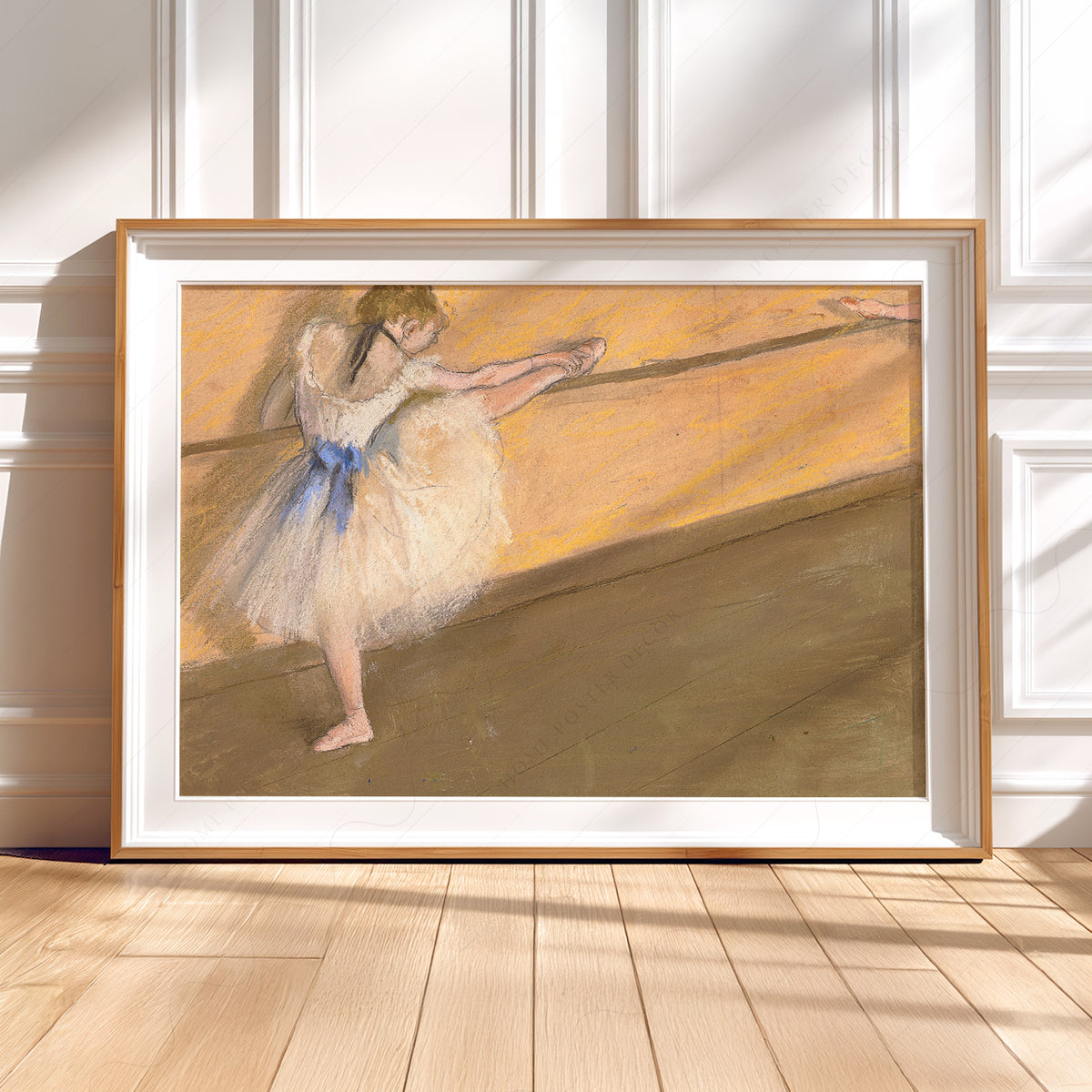Edgar Degas Dancer at the Barre Art Print — artwork preview 5