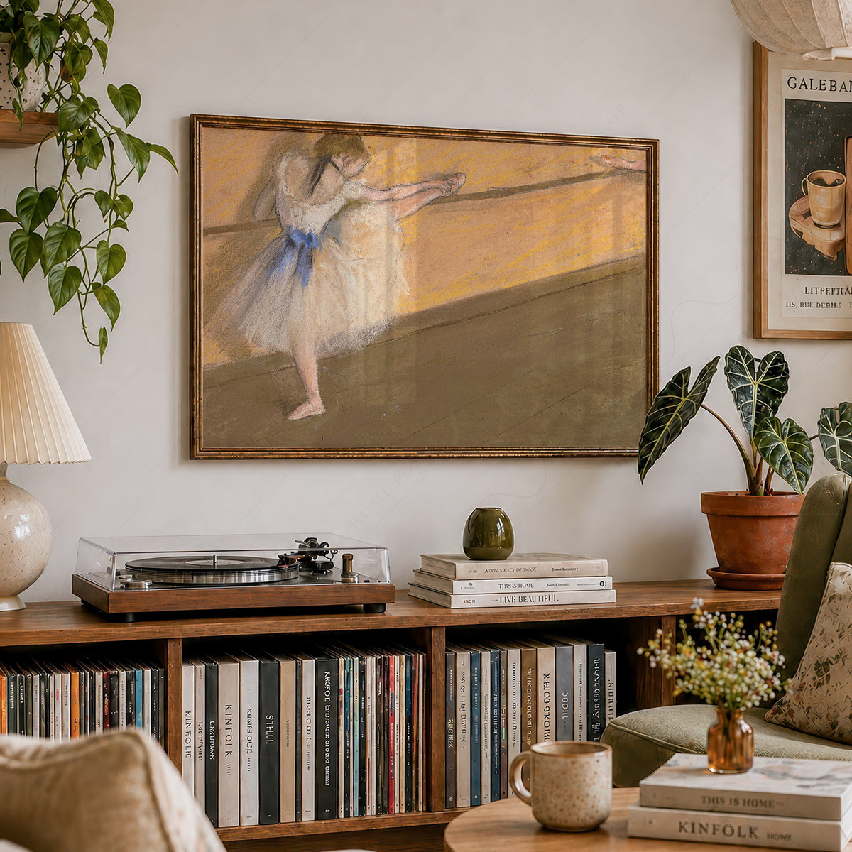 Edgar Degas Dancer at the Barre Art Print — artwork preview 19