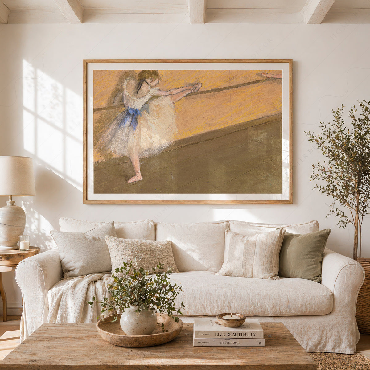 Edgar Degas Dancer at the Barre Art Print — artwork preview 23