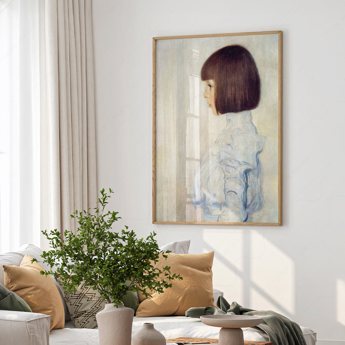 Gustav Klimt Portrait of Helene Klimt Art Print — artwork preview 6