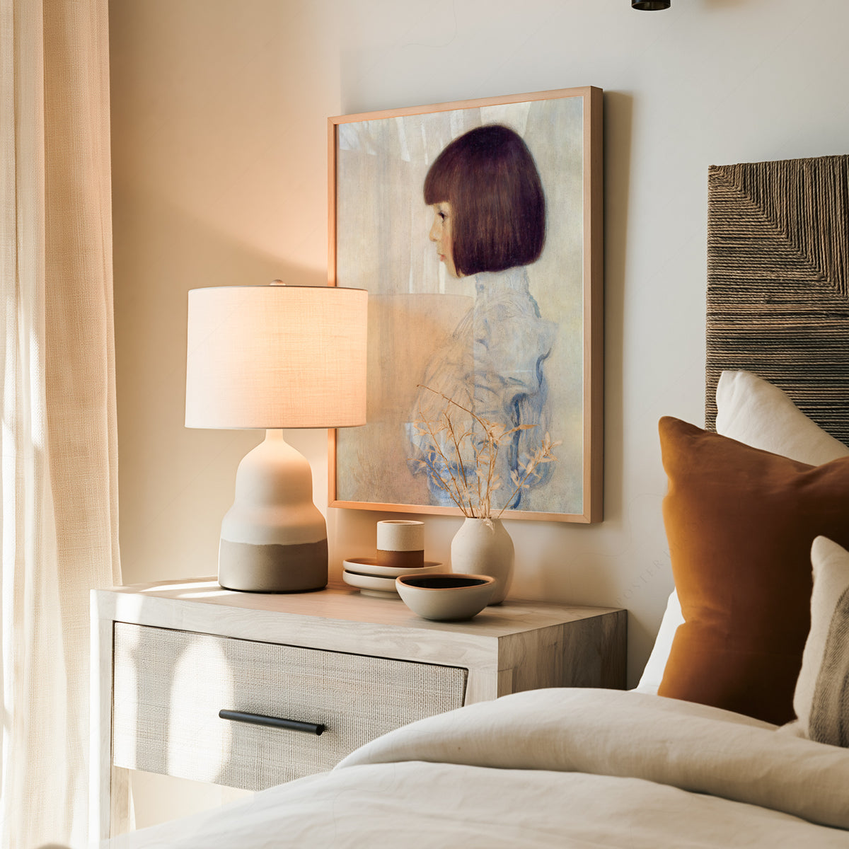 Gustav Klimt Portrait of Helene Klimt Art Print — artwork preview 19