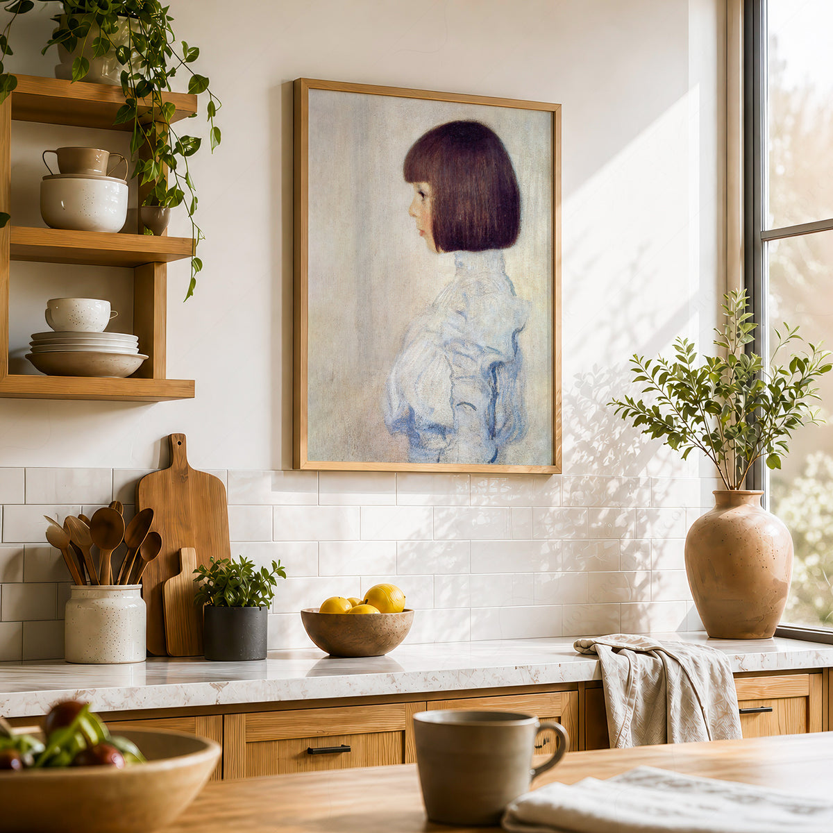 Gustav Klimt Portrait of Helene Klimt Art Print — artwork preview 23