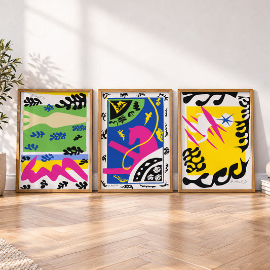 Henri Matisse Gallery Wall Set of 3 Prints – 01-16 — artwork preview 4
