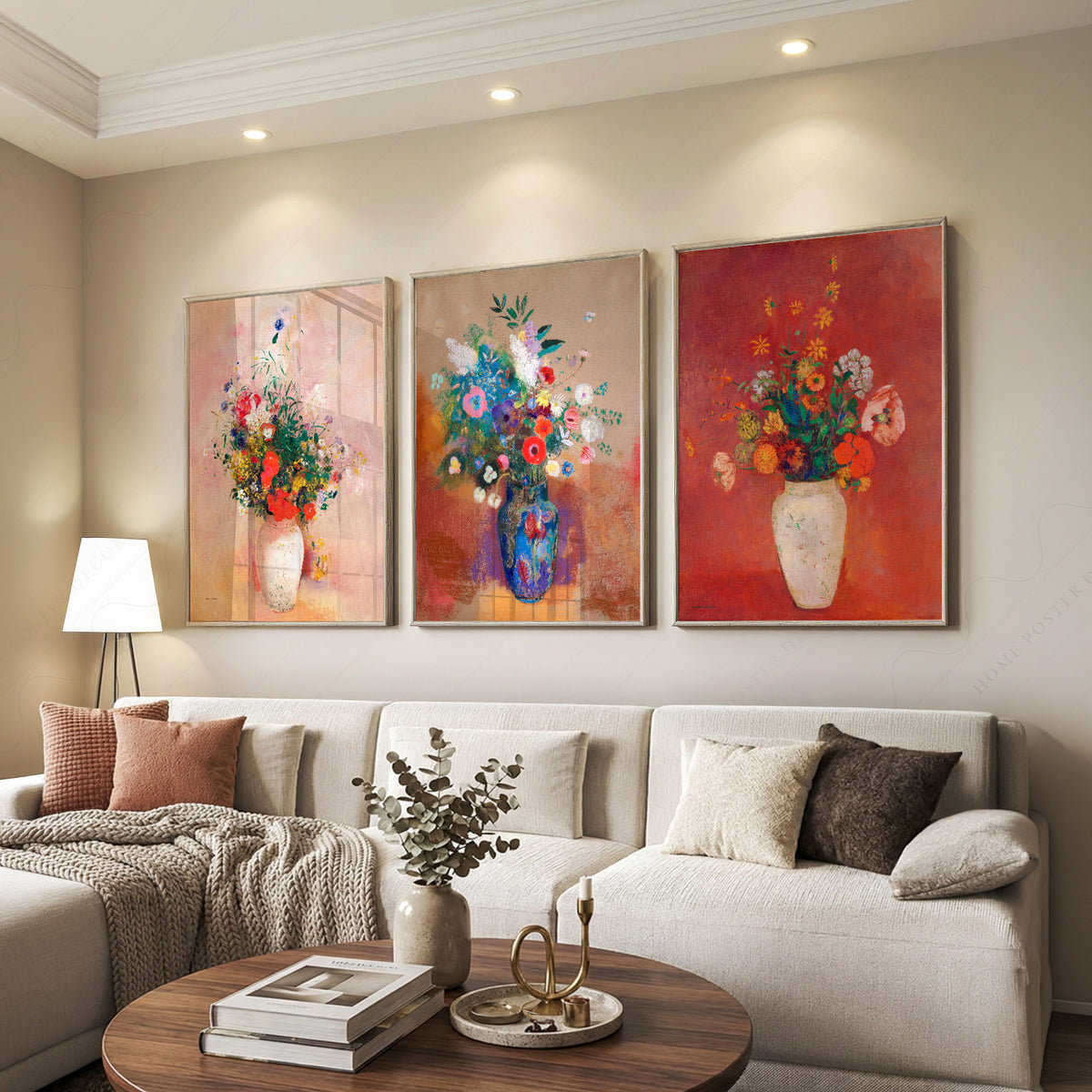 Odilon Redon Colourful Floral Still Life Prints, Set of 3 – 36-01 — artwork preview 7