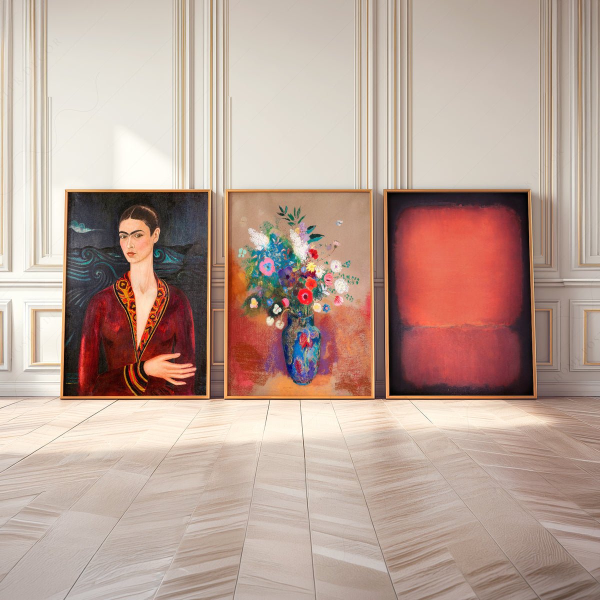 Kahlo, Redon and Rothko Gallery Wall Art Prints, Set of 3 – 0-03 — artwork preview 8