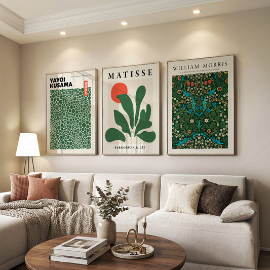 Yayoi Kusama, Henri Matisse and William Morris, Set of 3 Prints – 0-33 — artwork preview 7