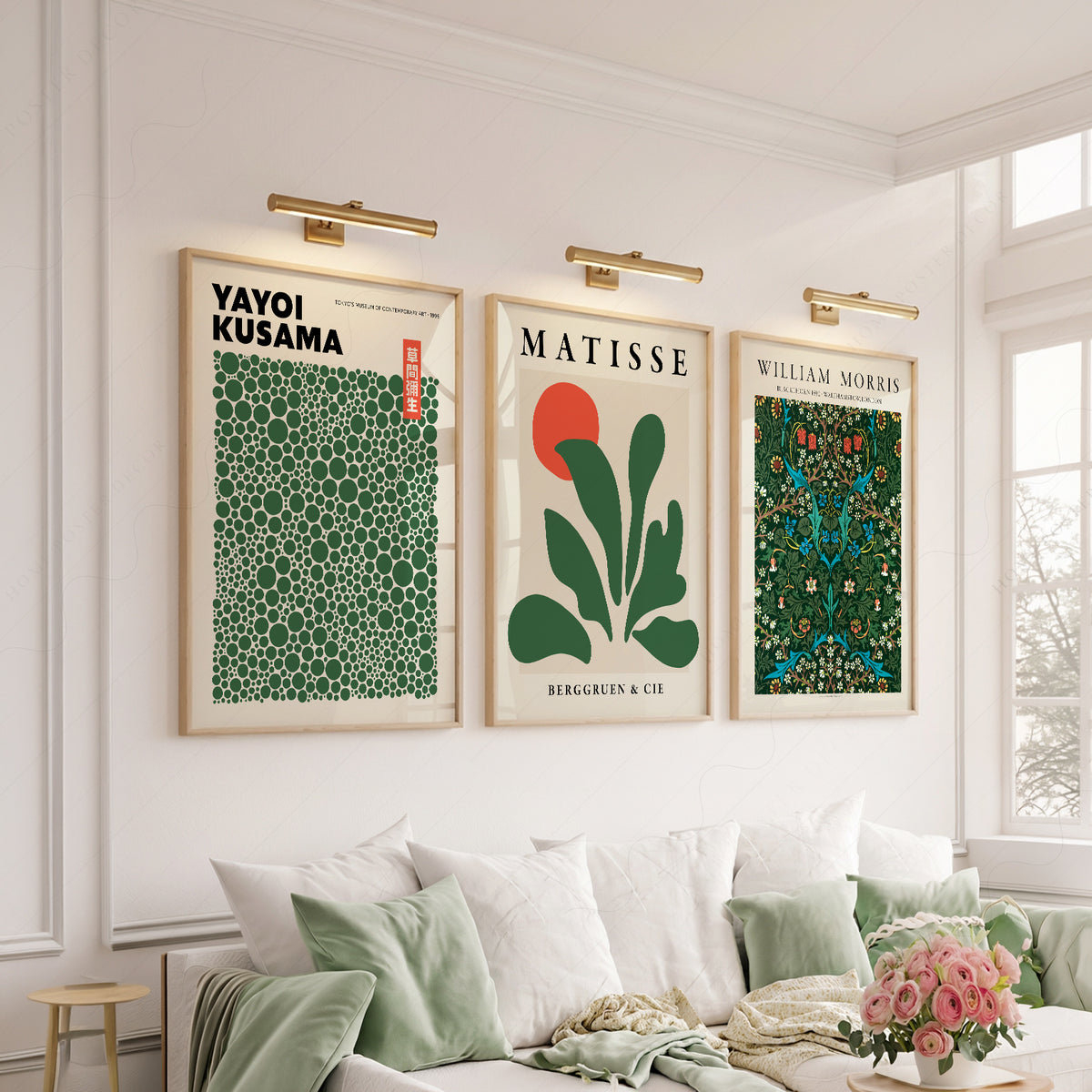 Yayoi Kusama, Henri Matisse and William Morris, Set of 3 Prints – 0-33 — artwork preview 6