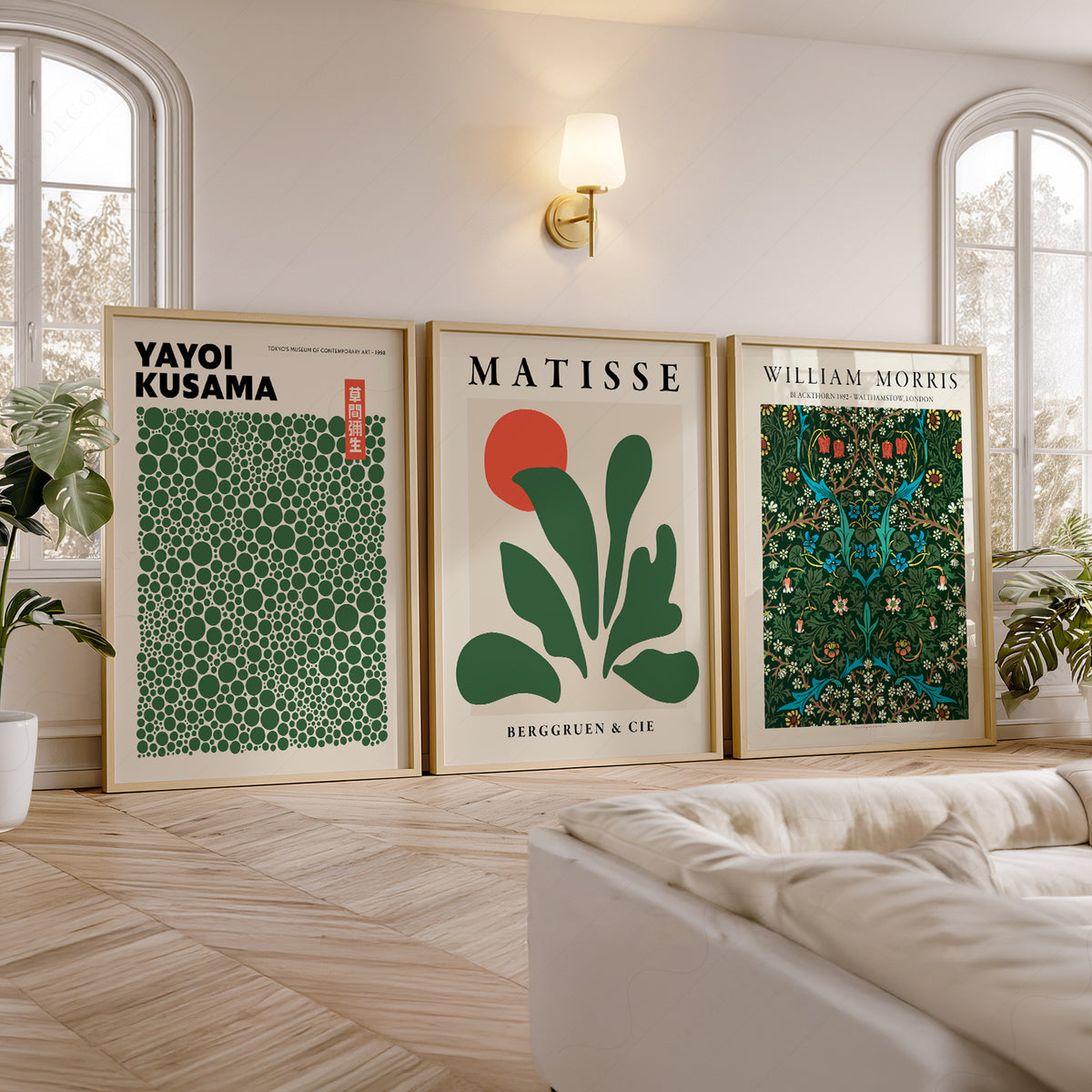 Yayoi Kusama, Henri Matisse and William Morris, Set of 3 Prints – 0-33 — artwork preview 5