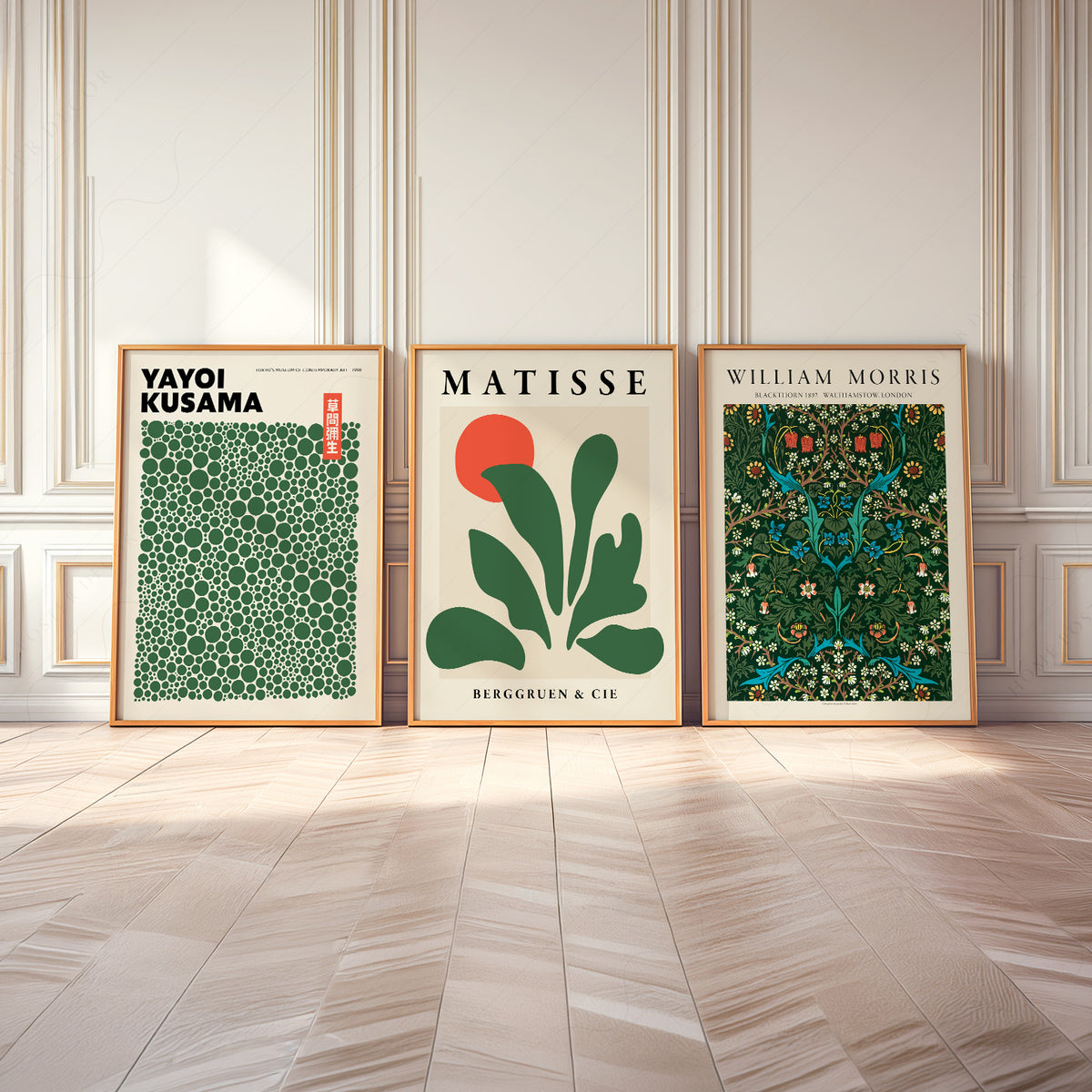 Yayoi Kusama, Henri Matisse and William Morris, Set of 3 Prints – 0-33 — artwork preview 8