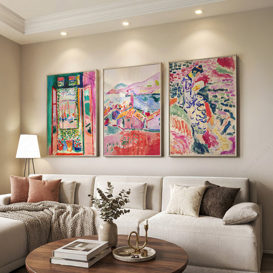 Henri Matisse Gallery Wall Set of 3 Prints – Museum Art Collection Poster – 01-06 — artwork preview 7