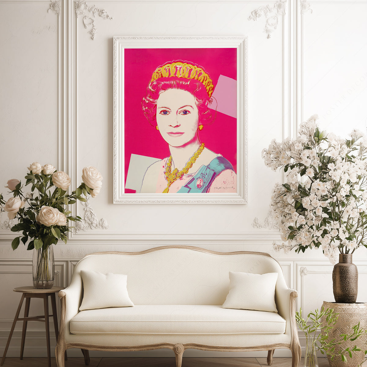 Andy Warhol Queen Elizabeth II Pop Art Print – Bold Modern Wall Art — artwork preview 17