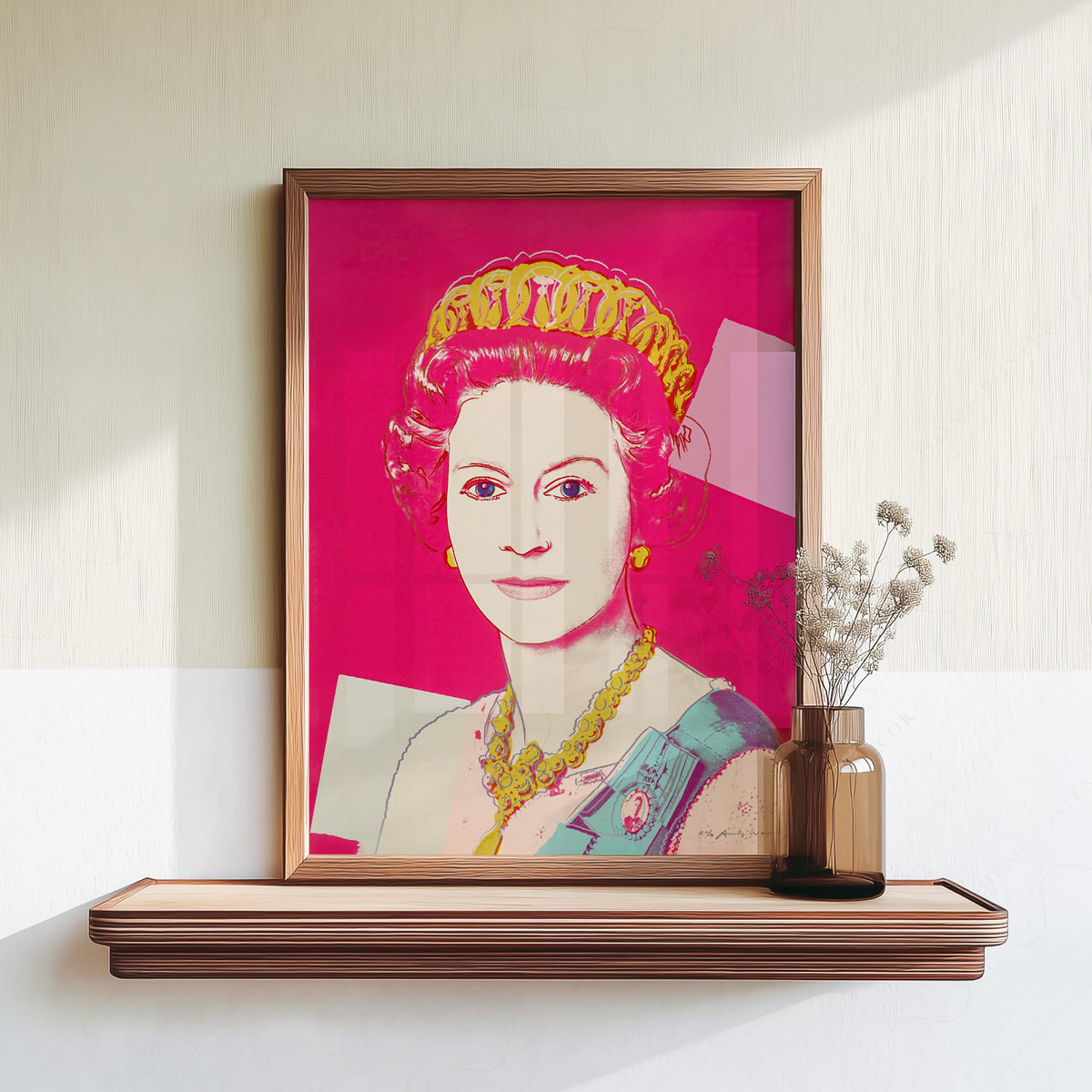 Andy Warhol Queen Elizabeth II Pop Art Print – Bold Modern Wall Art — artwork preview 18