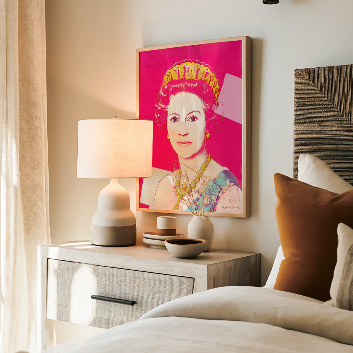 Andy Warhol Queen Elizabeth II Pop Art Print – Bold Modern Wall Art — artwork preview 19