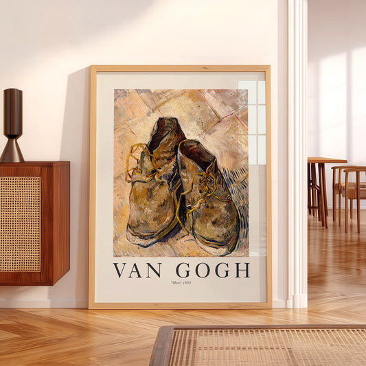 Vincent Van Gogh Shoes 1888 Art Print – Famous Painting Wall Decor — artwork preview 5