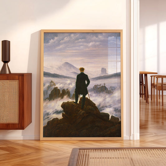 Caspar David Friedrich Wanderer, Above the Sea of Fog Print — artwork preview 5