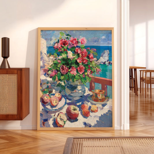 Konstantin Korovin Flowers beside the Sea Art Print — artwork preview 5