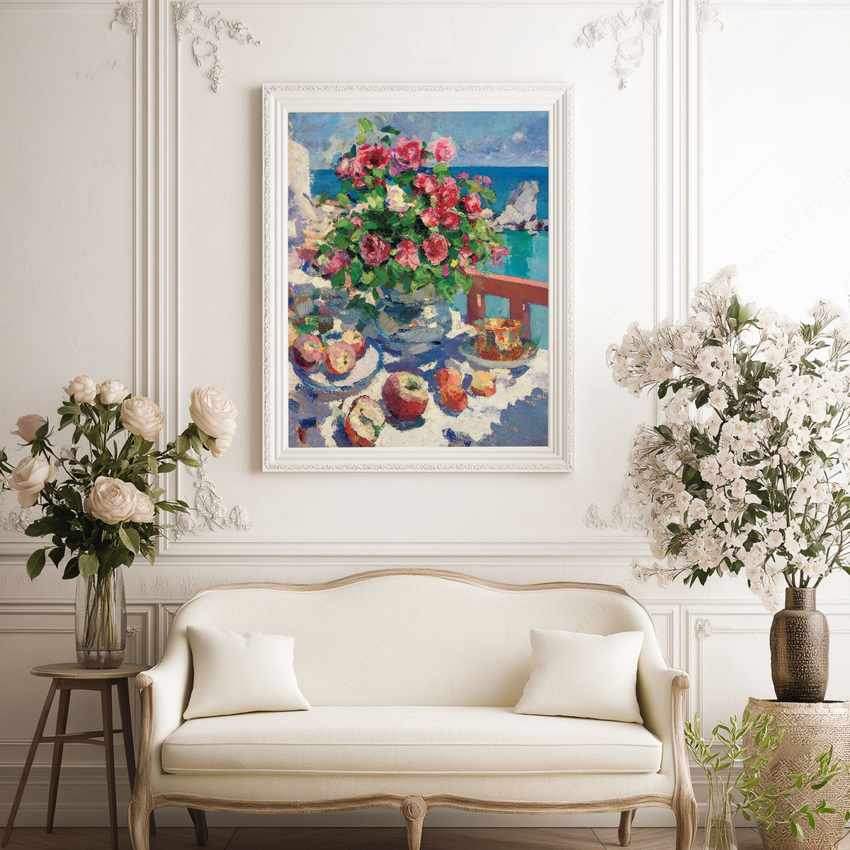 Konstantin Korovin Flowers beside the Sea Art Print — artwork preview 17