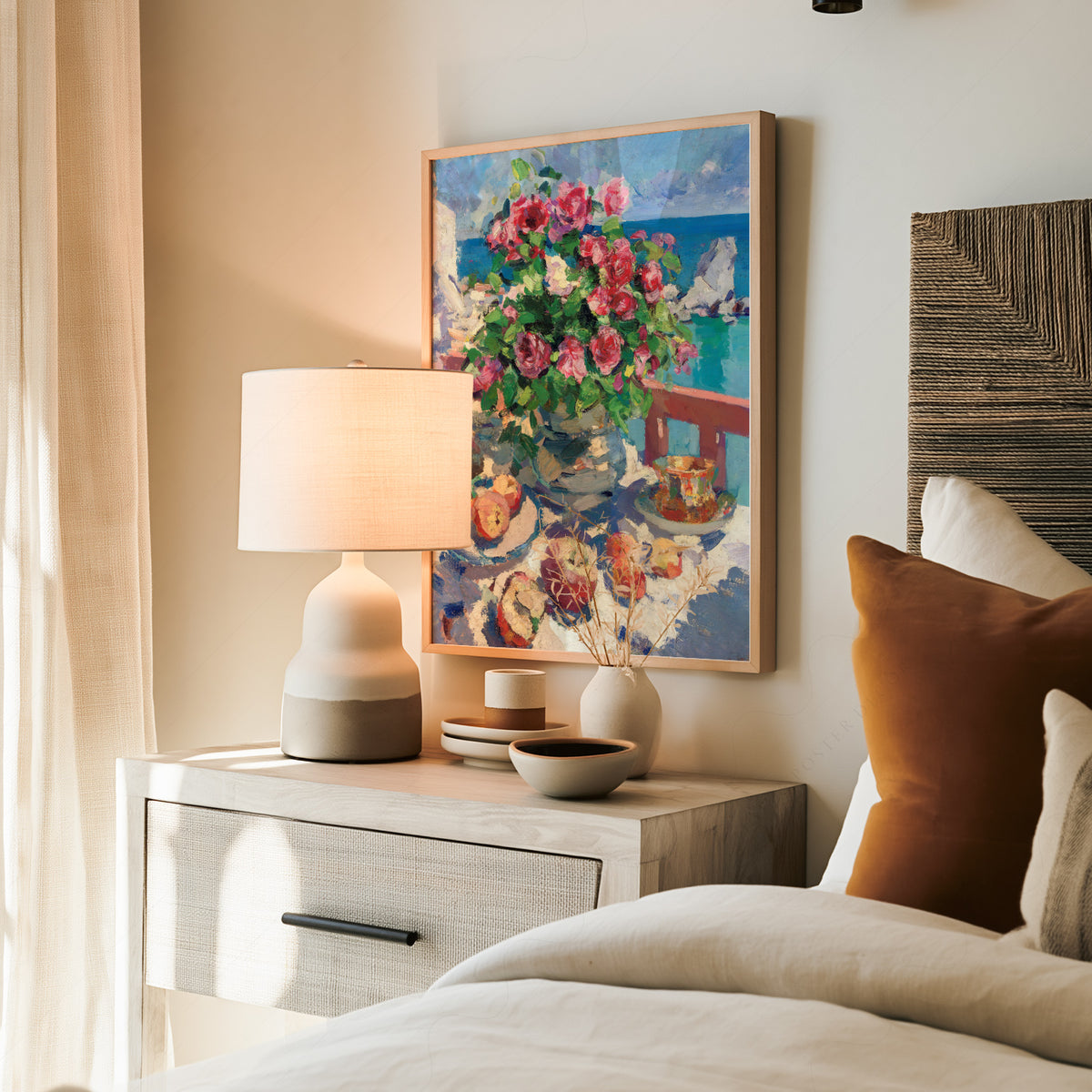 Konstantin Korovin Flowers beside the Sea Art Print — artwork preview 19