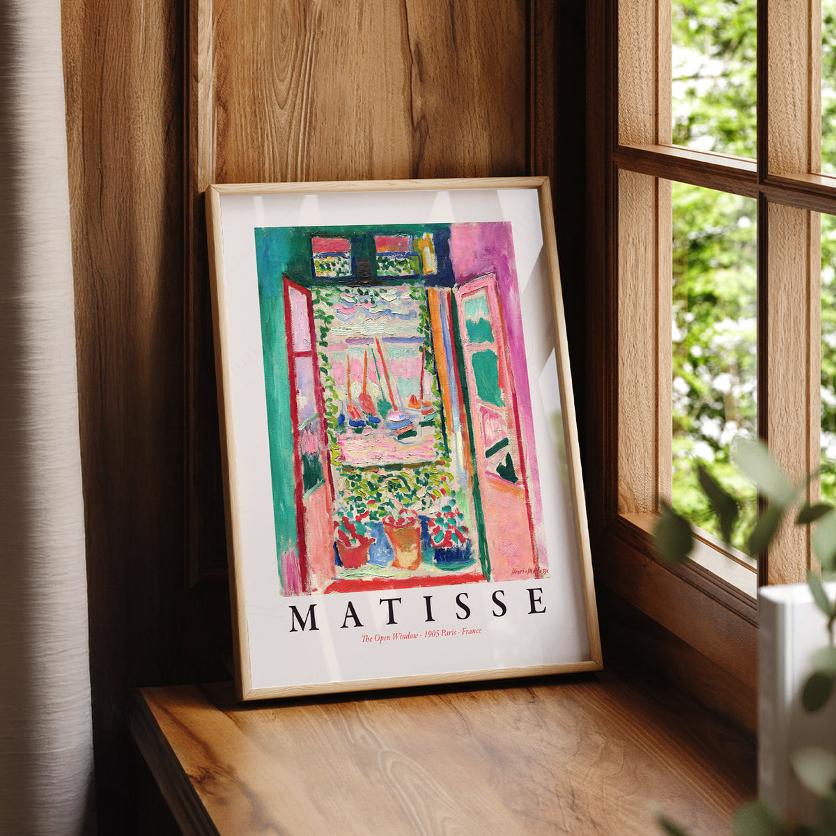 Henri Matisse The Open Window Art Print – Museum Wall Art Poster — artwork preview 7