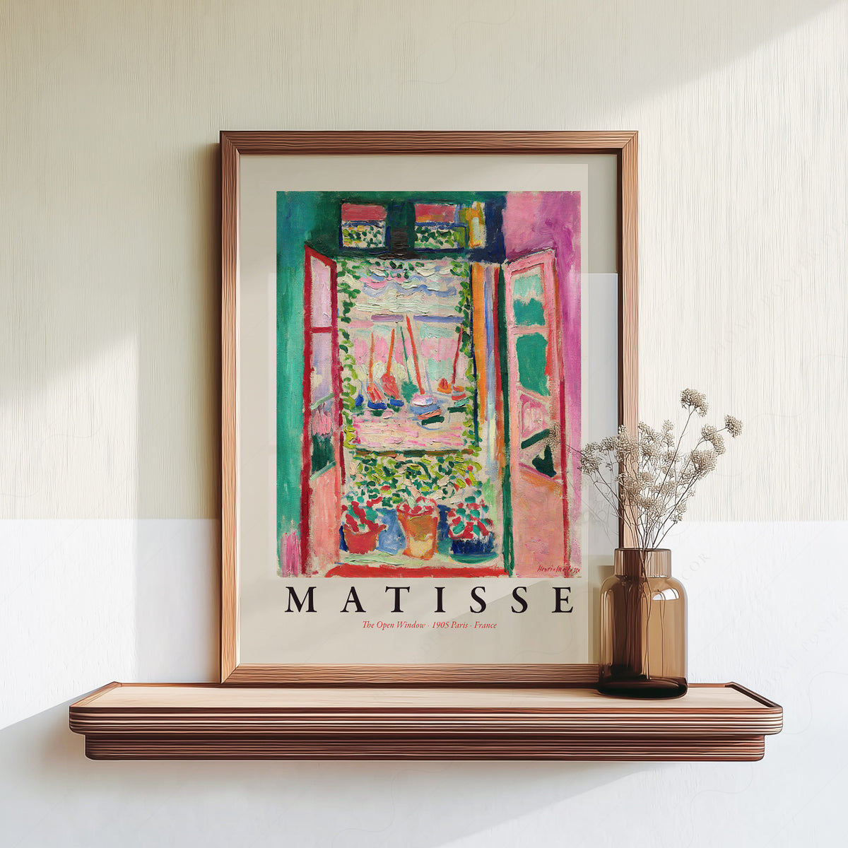 Henri Matisse The Open Window Art Print – Museum Wall Art Poster — artwork preview 18