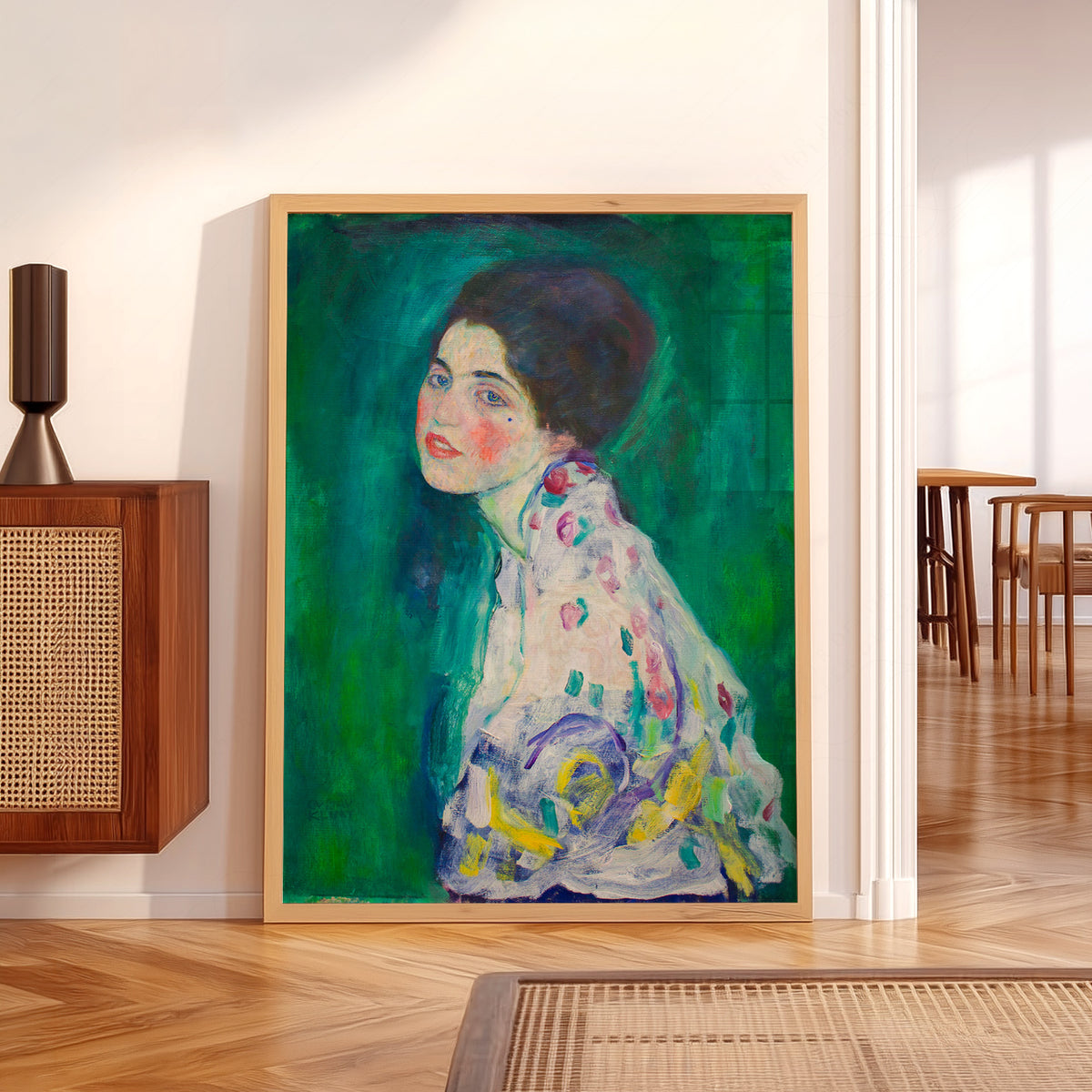 Gustav Klimt Portrait of a Lady Art Print — artwork preview 5