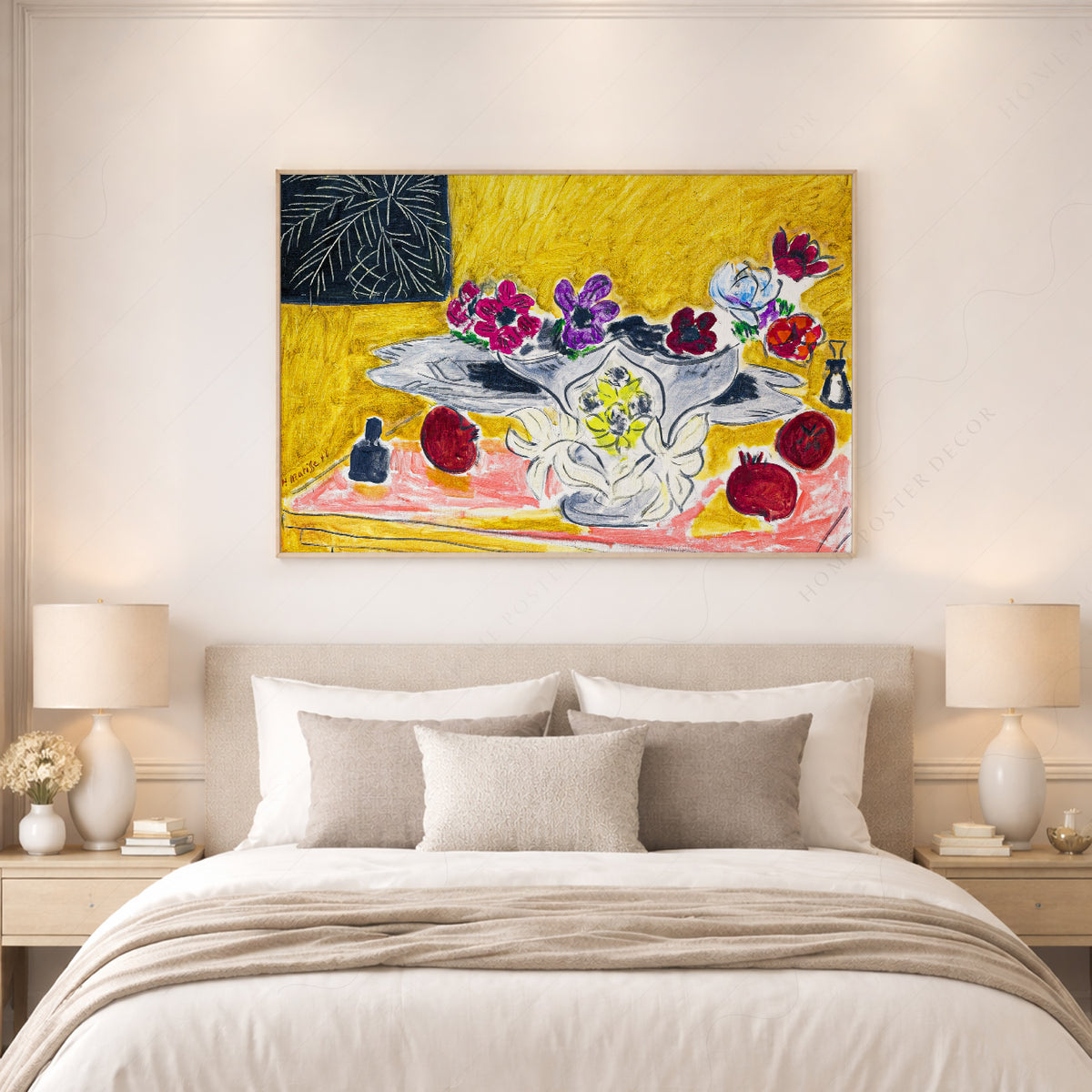 Henri Matisse Anemones and Grenades Art Print – Vibrant Still Life Poster — artwork preview 17