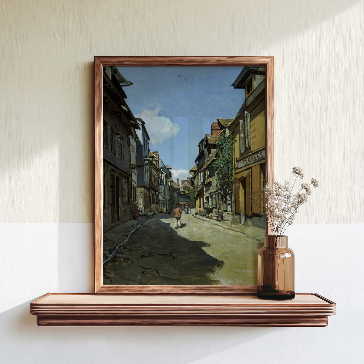 Claude Monet Rue de la Bavole Art Print — artwork preview 18