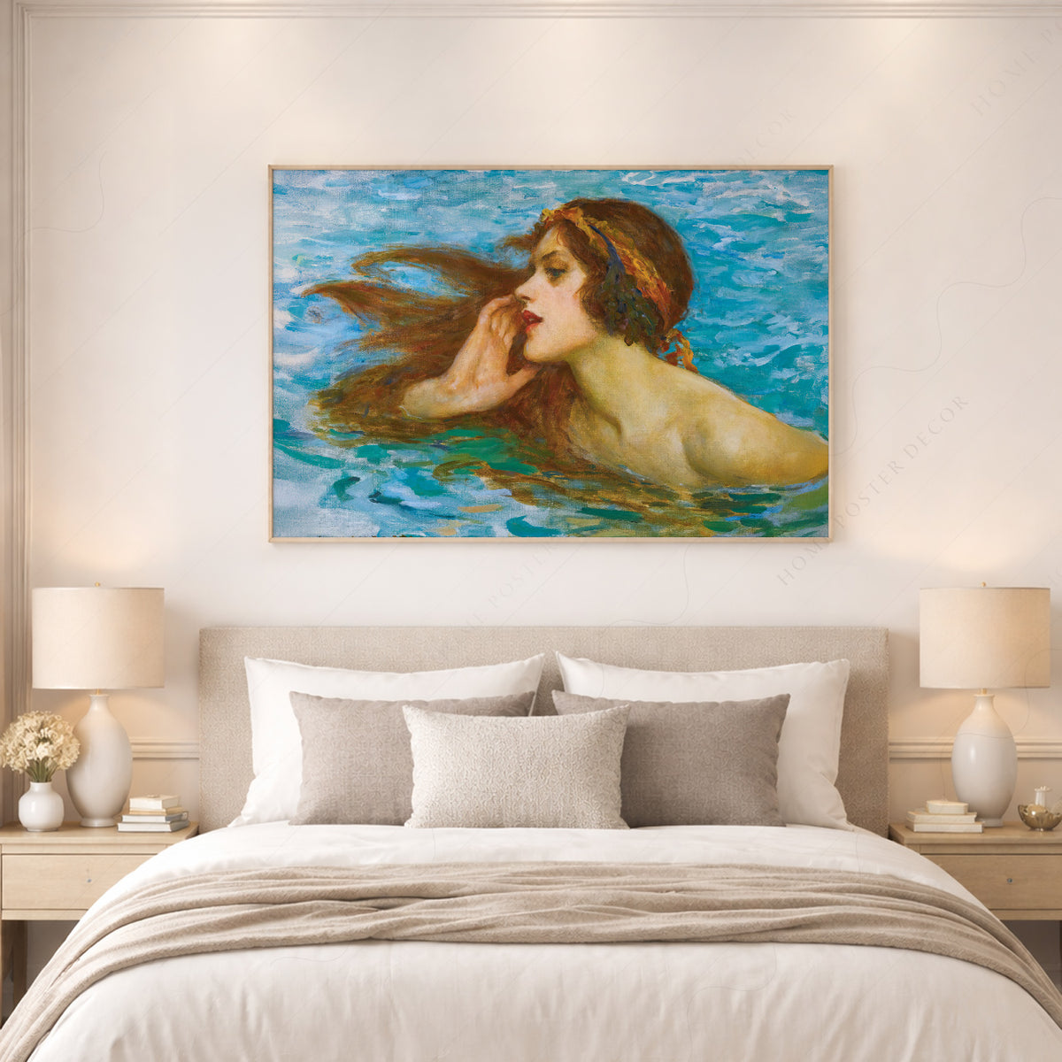 William Henry Margetson A Little Sea Maiden Art Print — artwork preview 17