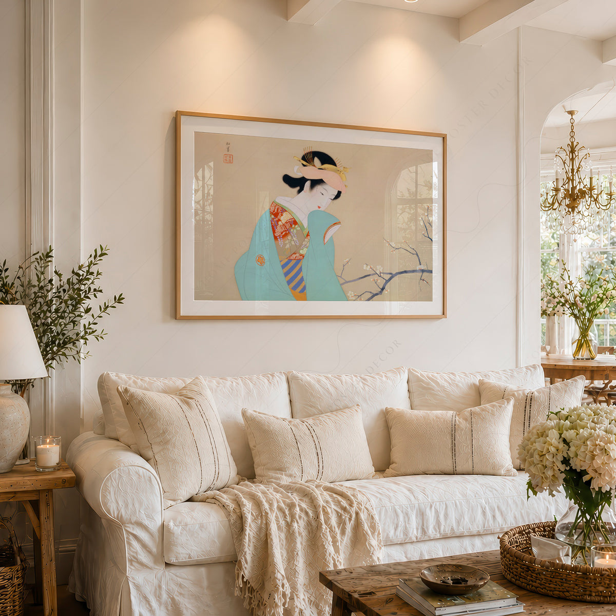 Uemura Shoen Fragrance of Spring Art Print — artwork preview 6